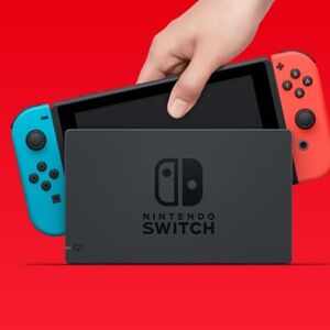 Nintendo switch (comes with charger and wires as well)